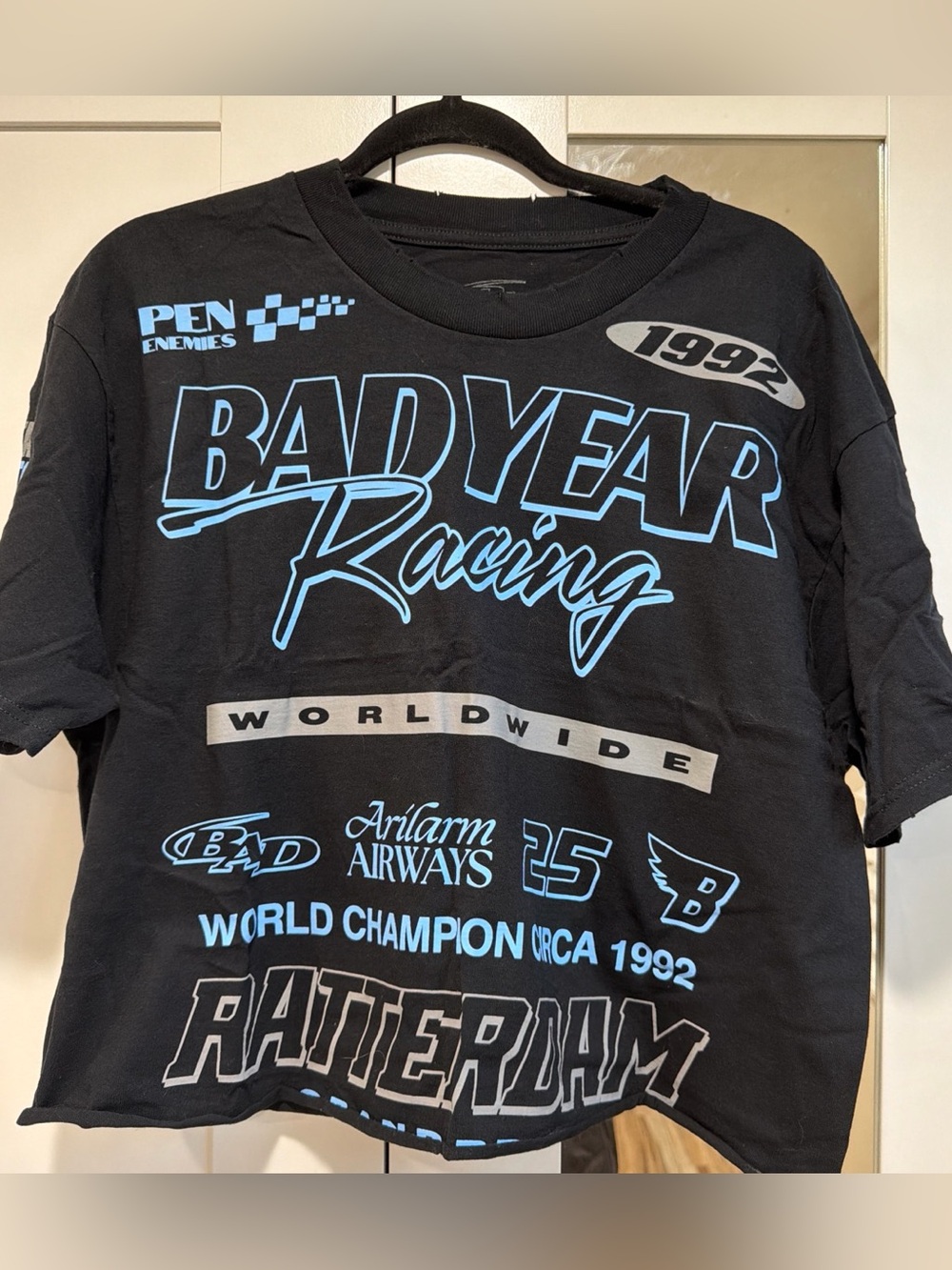 Bad Year Racing (Julien Solomita) Cropped Tee